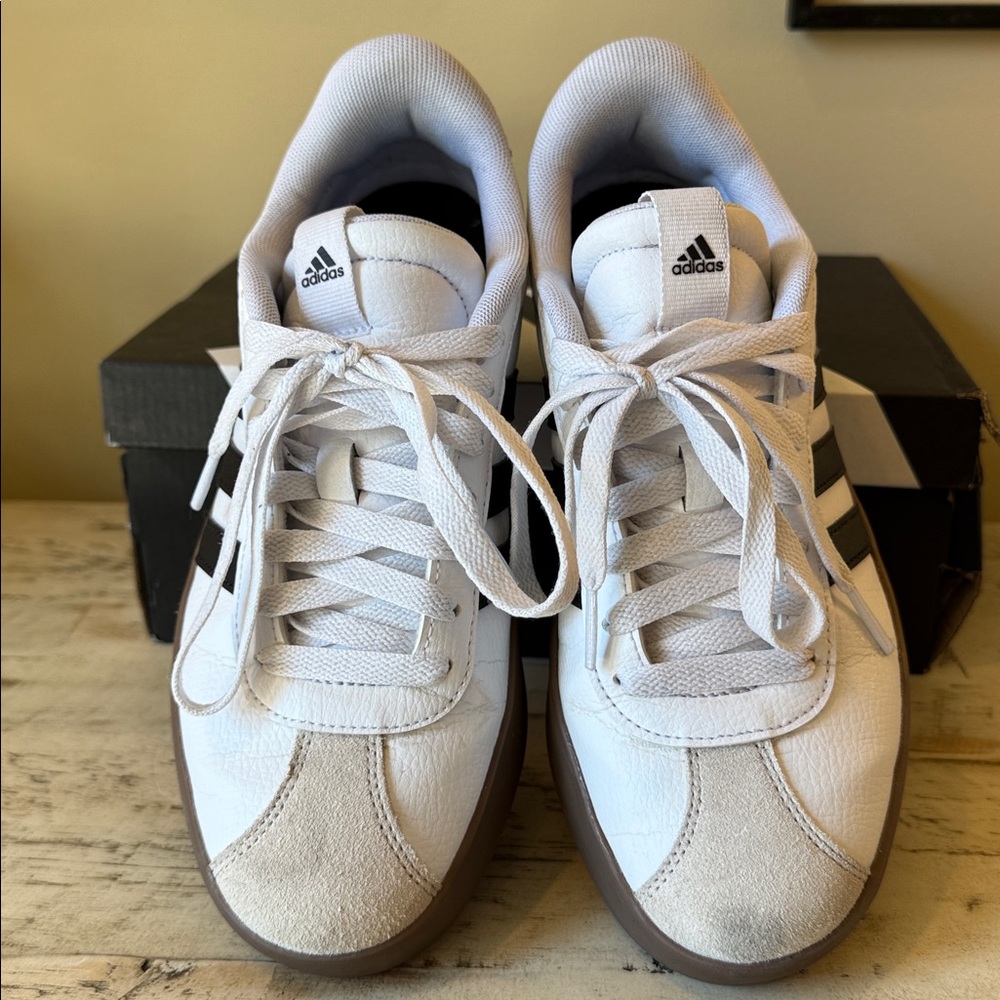 Adidas Women’s VL Court 3.0 Sneakers - Picture 4 of 15